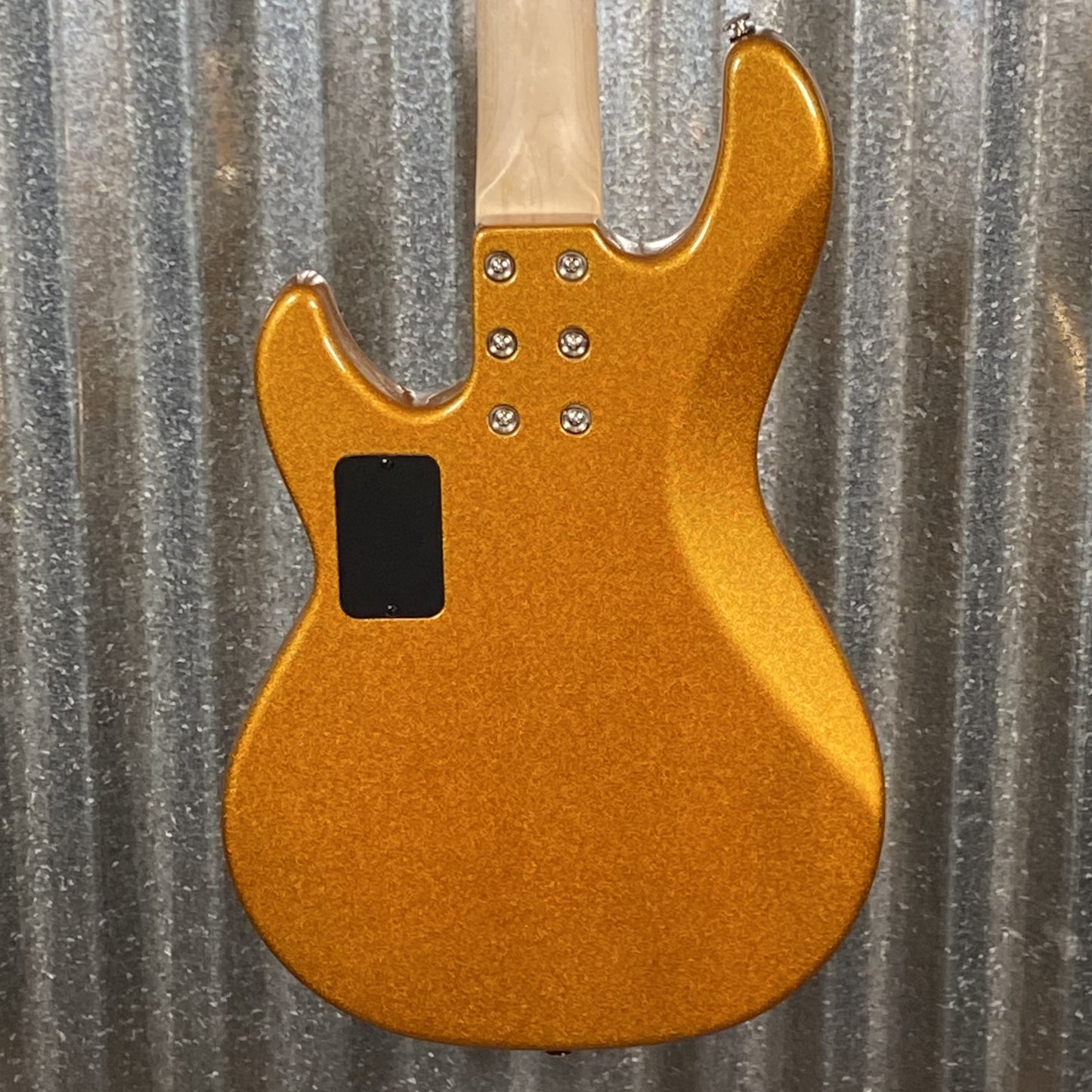 G&L USA CLF Research L-2000 Pharaoh Gold 4 String Bass & Bag L2000 #1187 Used