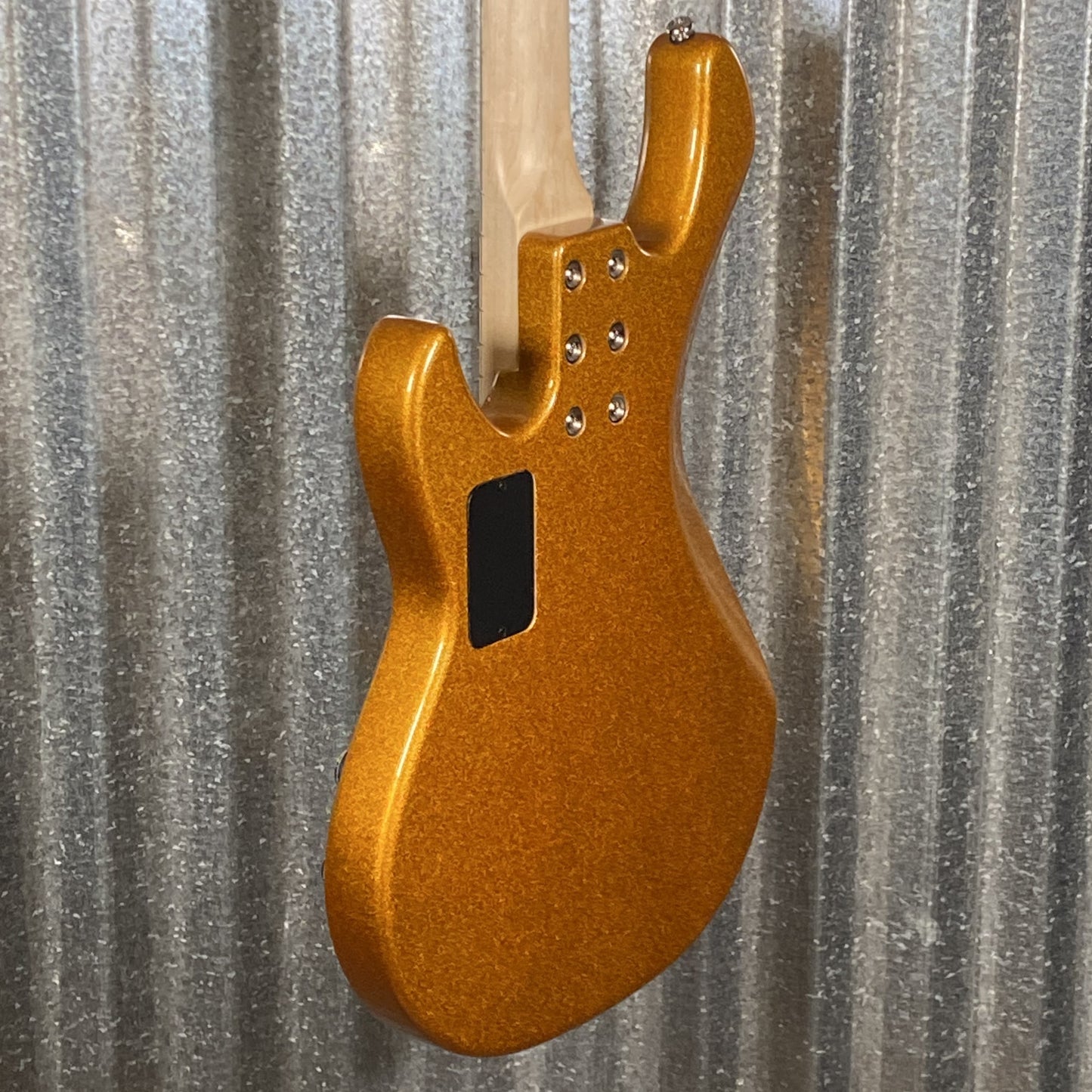 G&L USA CLF Research L-2000 Pharaoh Gold 4 String Bass & Bag L2000 #1187 Used