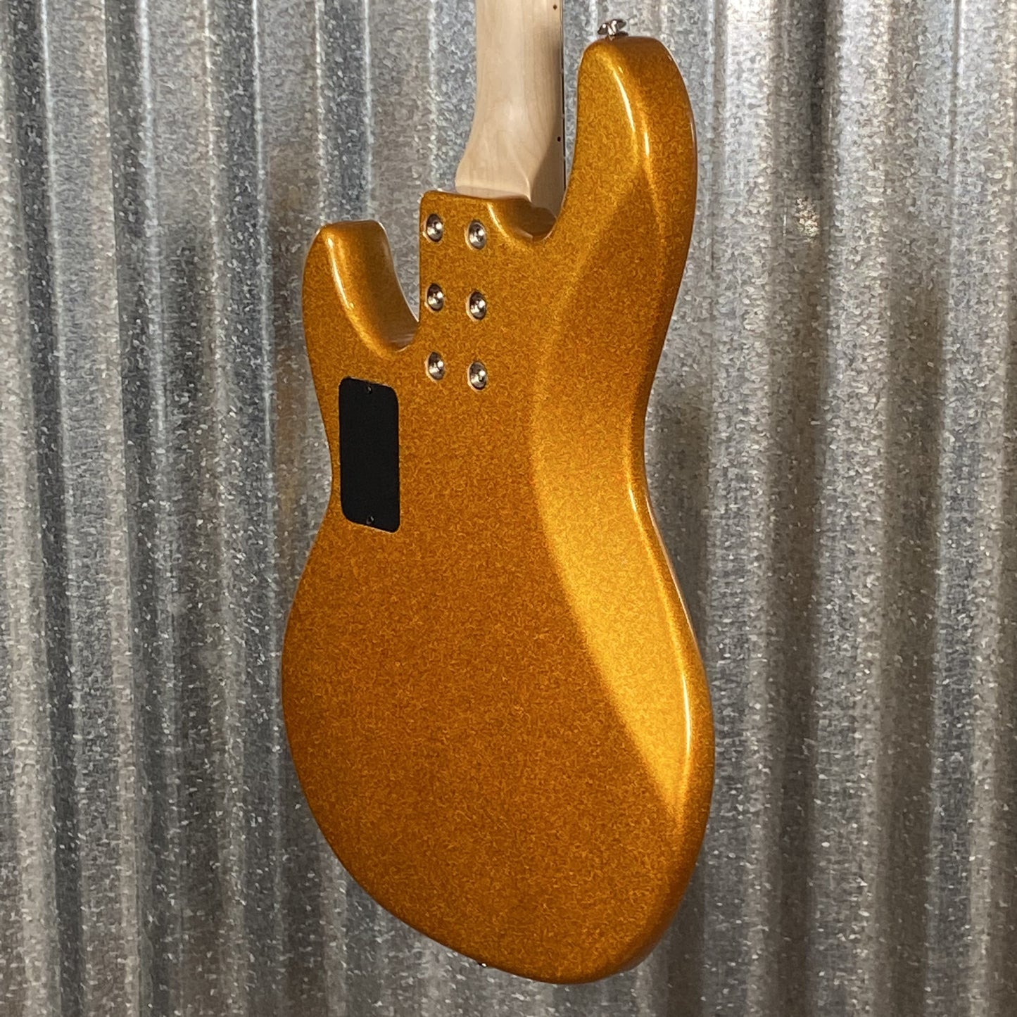 G&L USA CLF Research L-2000 Pharaoh Gold 4 String Bass & Bag L2000 #1187 Used