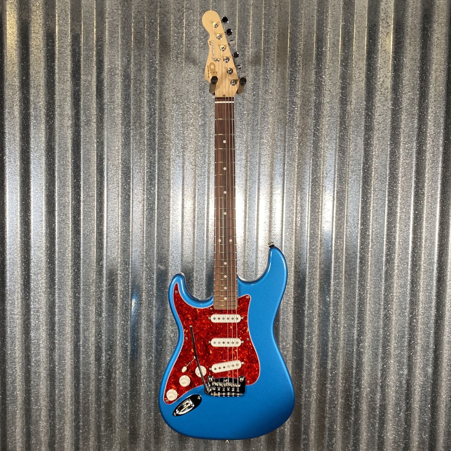 G&L USA BTO Legacy Lake Placid Blue Left Hand Guitar & Bag #5087 Used