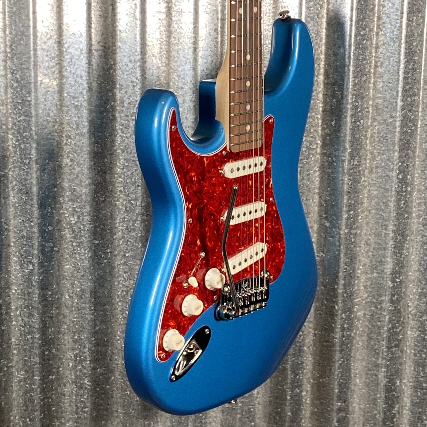 G&L USA BTO Legacy Lake Placid Blue Left Hand Guitar & Bag #5087 Used