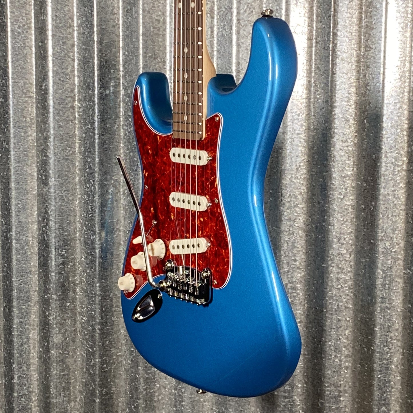 G&L USA BTO Legacy Lake Placid Blue Left Hand Guitar & Bag #5087 Used
