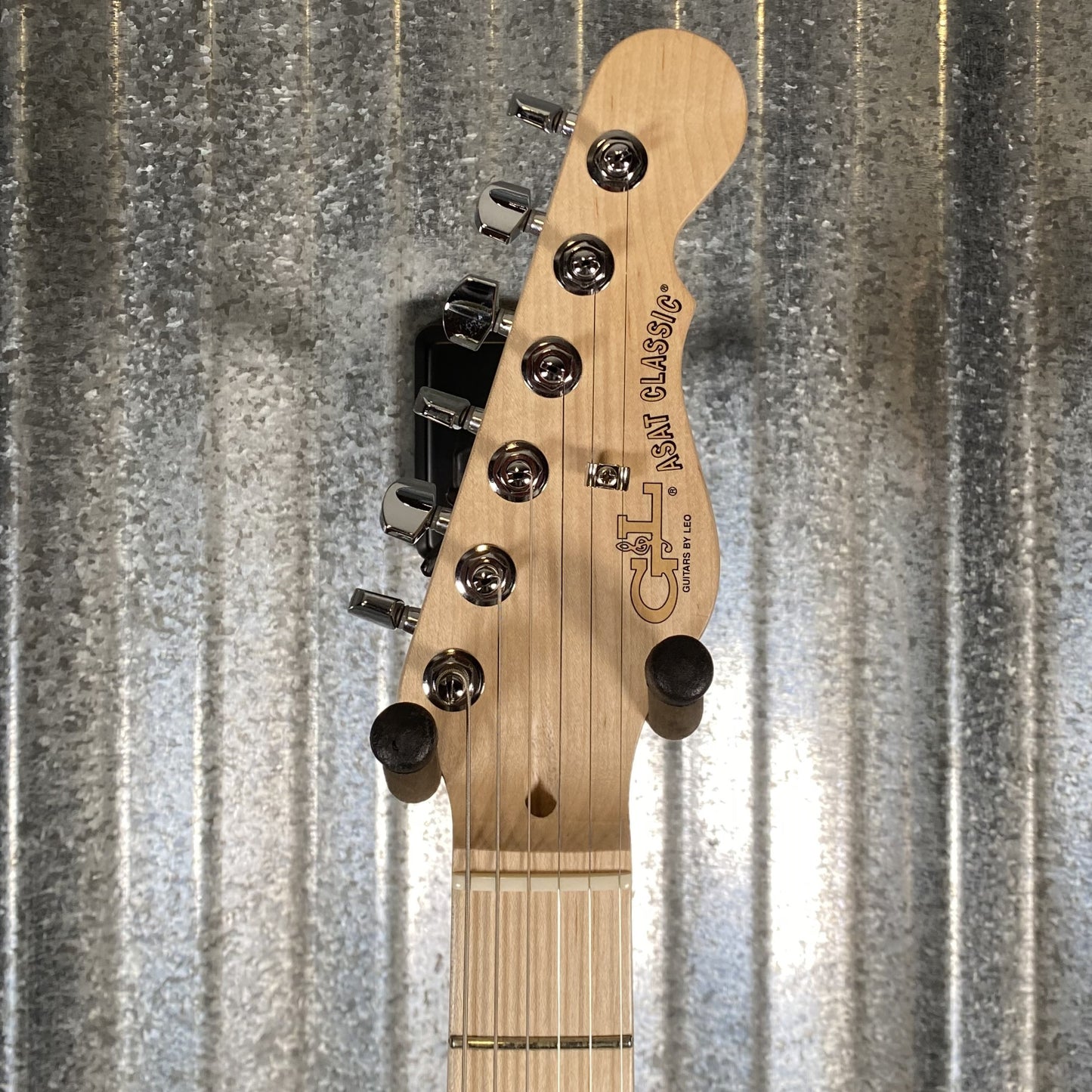 G&L USA Fullerton Deluxe ASAT Classic Butterscotch Blonde Guitar & Bag #0127 Used