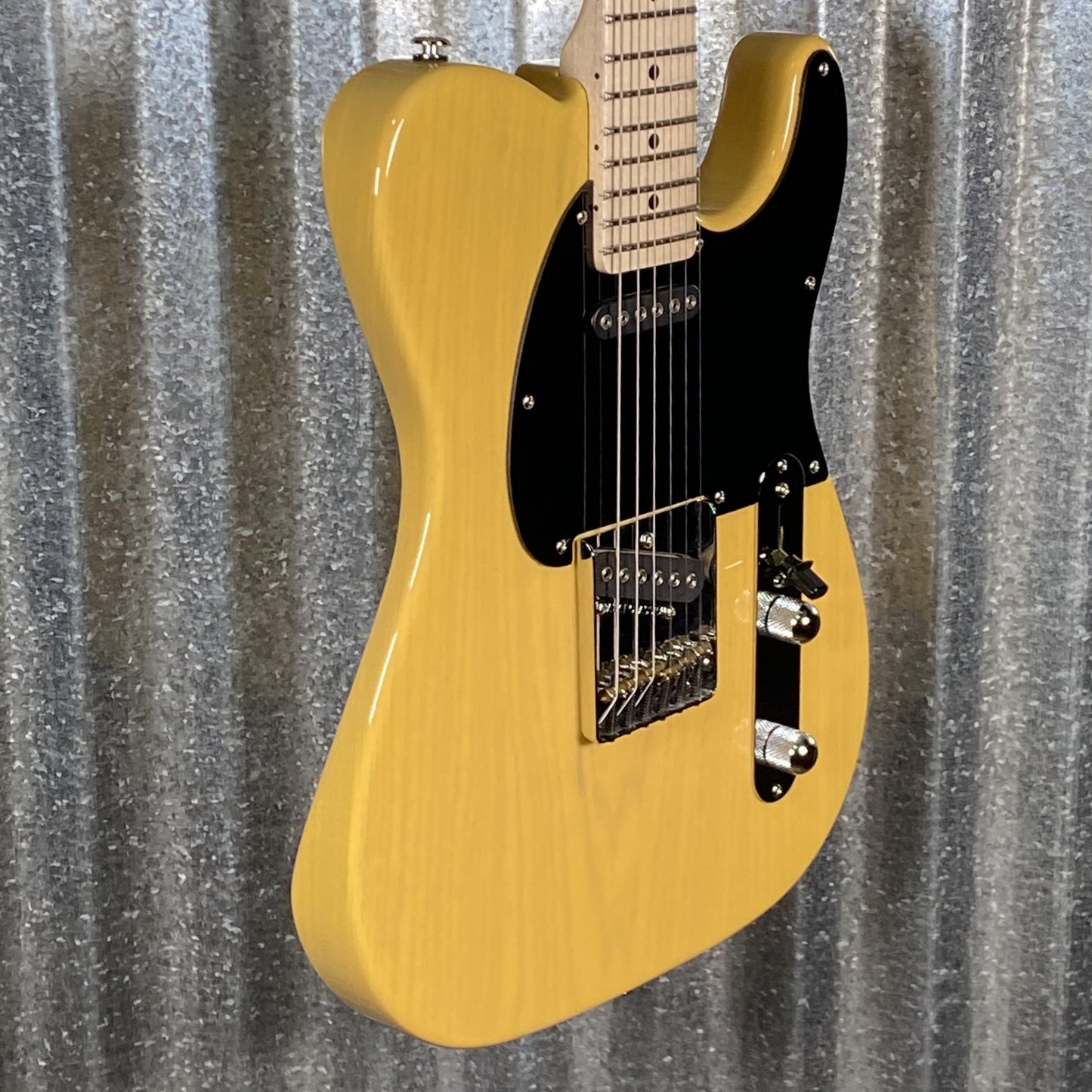 G&L USA Fullerton Deluxe ASAT Classic Butterscotch Blonde Guitar & Bag #0127 Used