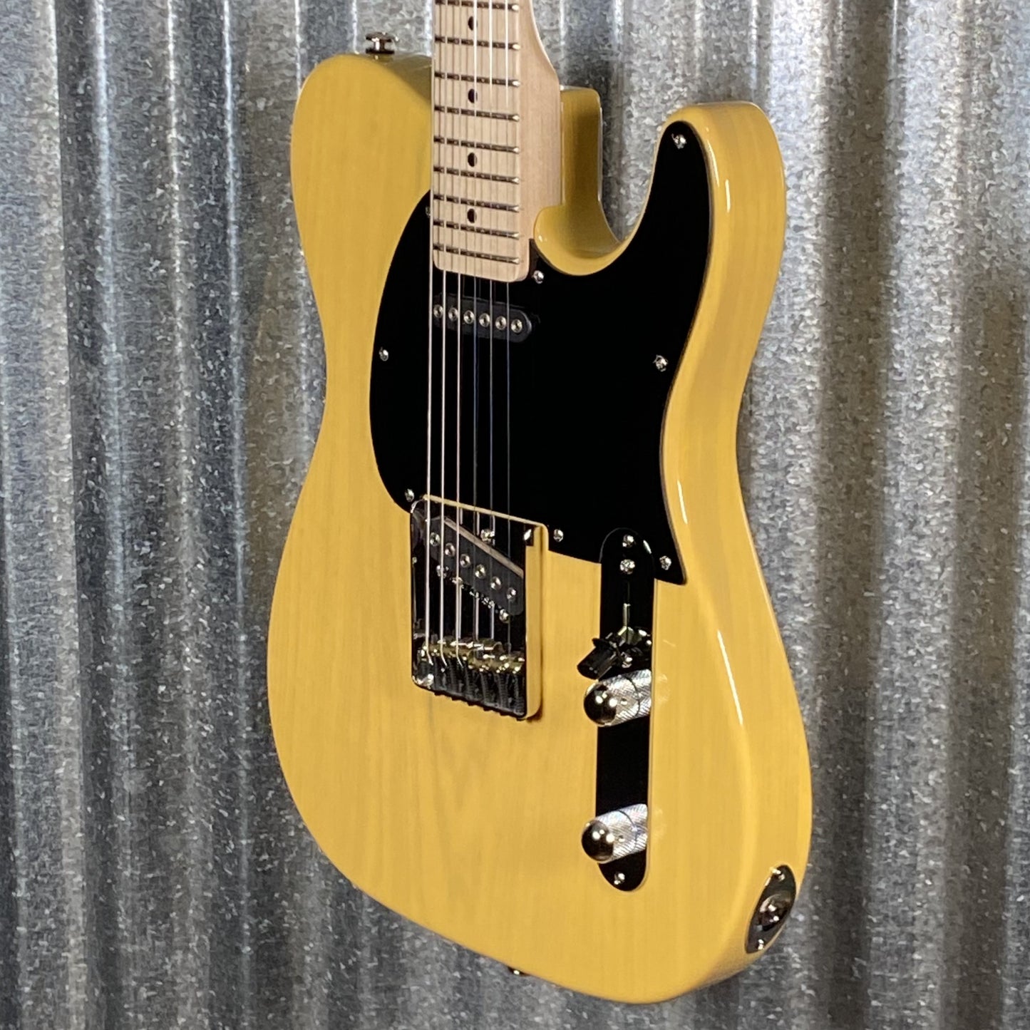 G&L USA Fullerton Deluxe ASAT Classic Butterscotch Blonde Guitar & Bag #0127 Used