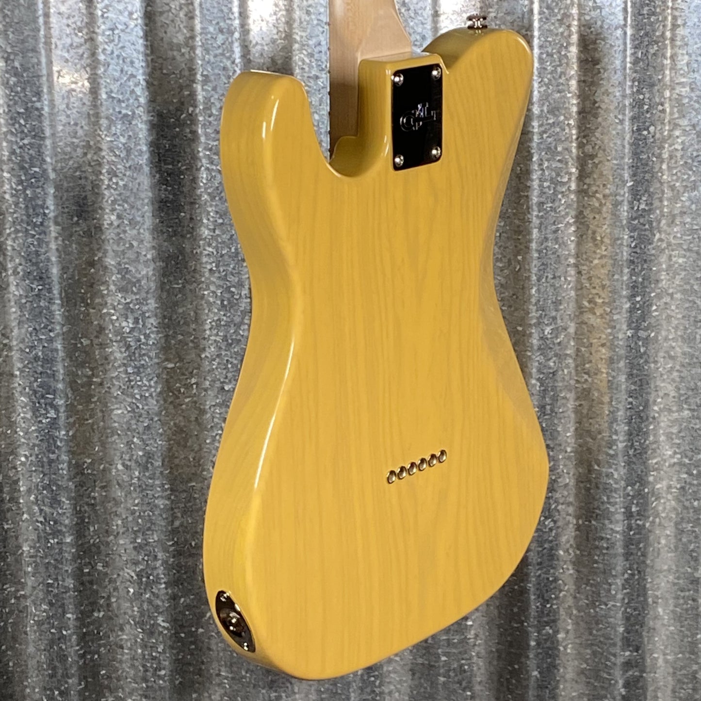G&L USA Fullerton Deluxe ASAT Classic Butterscotch Blonde Guitar & Bag #0127 Used