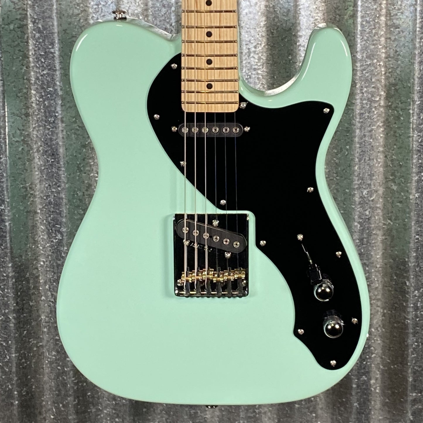 G&L USA Limited Edition ASAT Classic Thinline Semi Hollow Surf Green Guitar & Bag #8038 Used