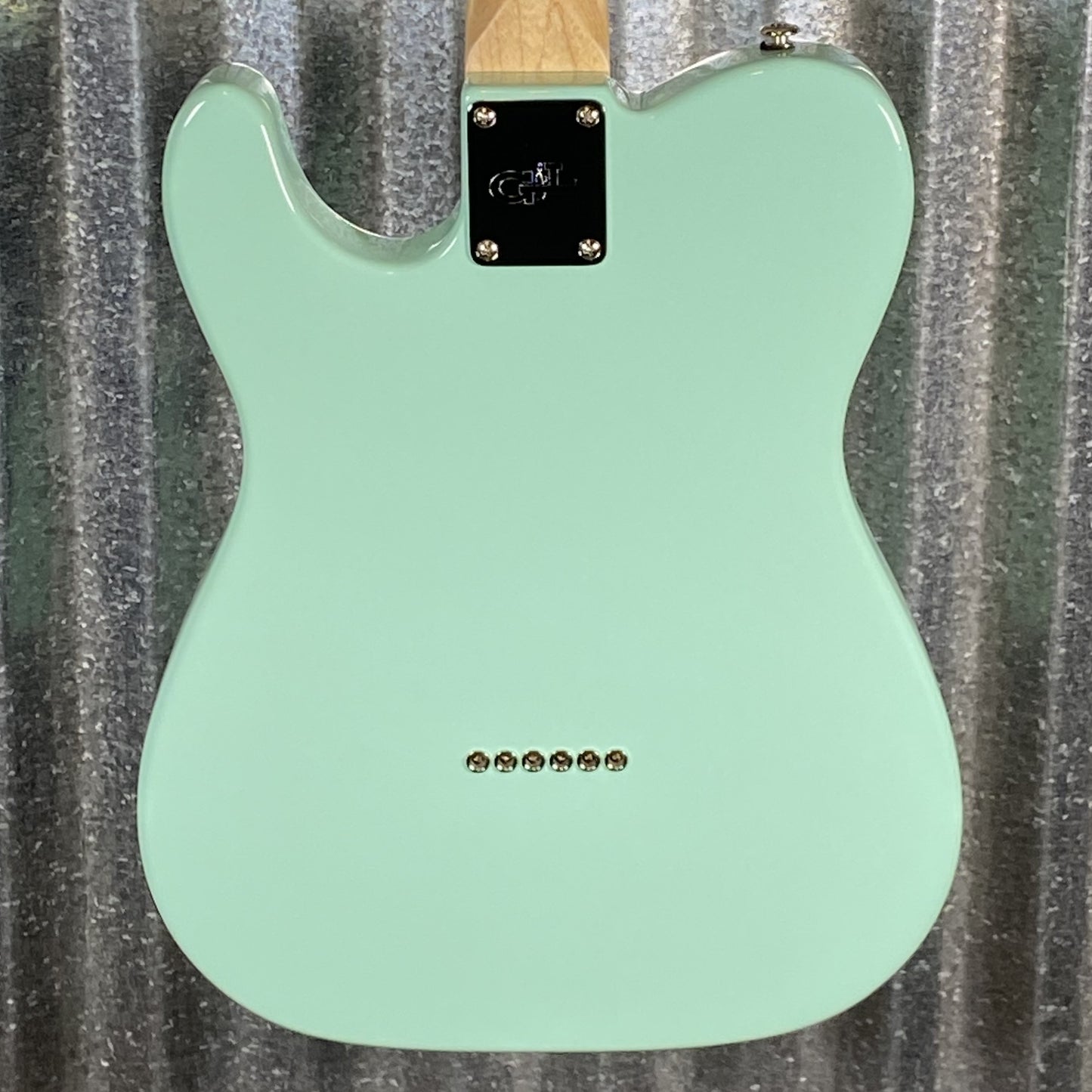 G&L USA Limited Edition ASAT Classic Thinline Semi Hollow Surf Green Guitar & Bag #8038 Used
