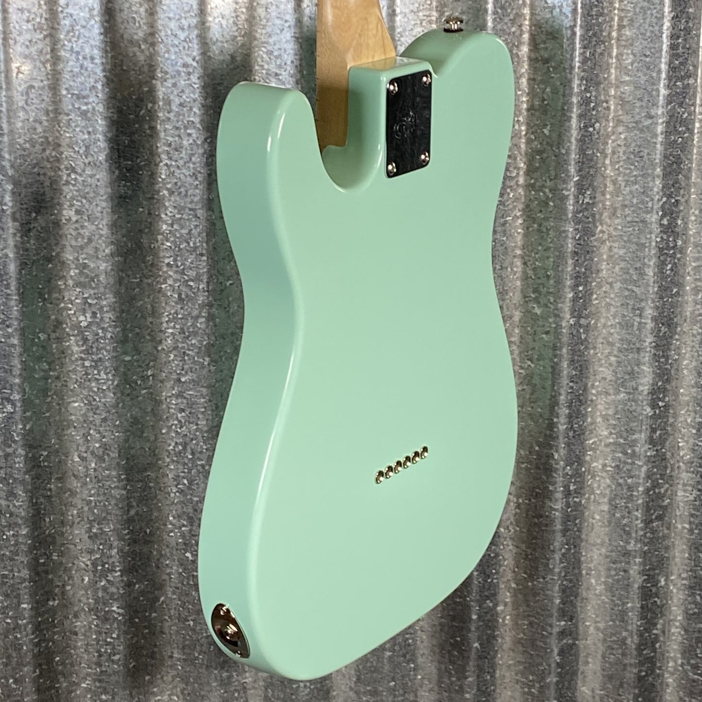 G&L USA Limited Edition ASAT Classic Thinline Semi Hollow Surf Green Guitar & Bag #8038 Used