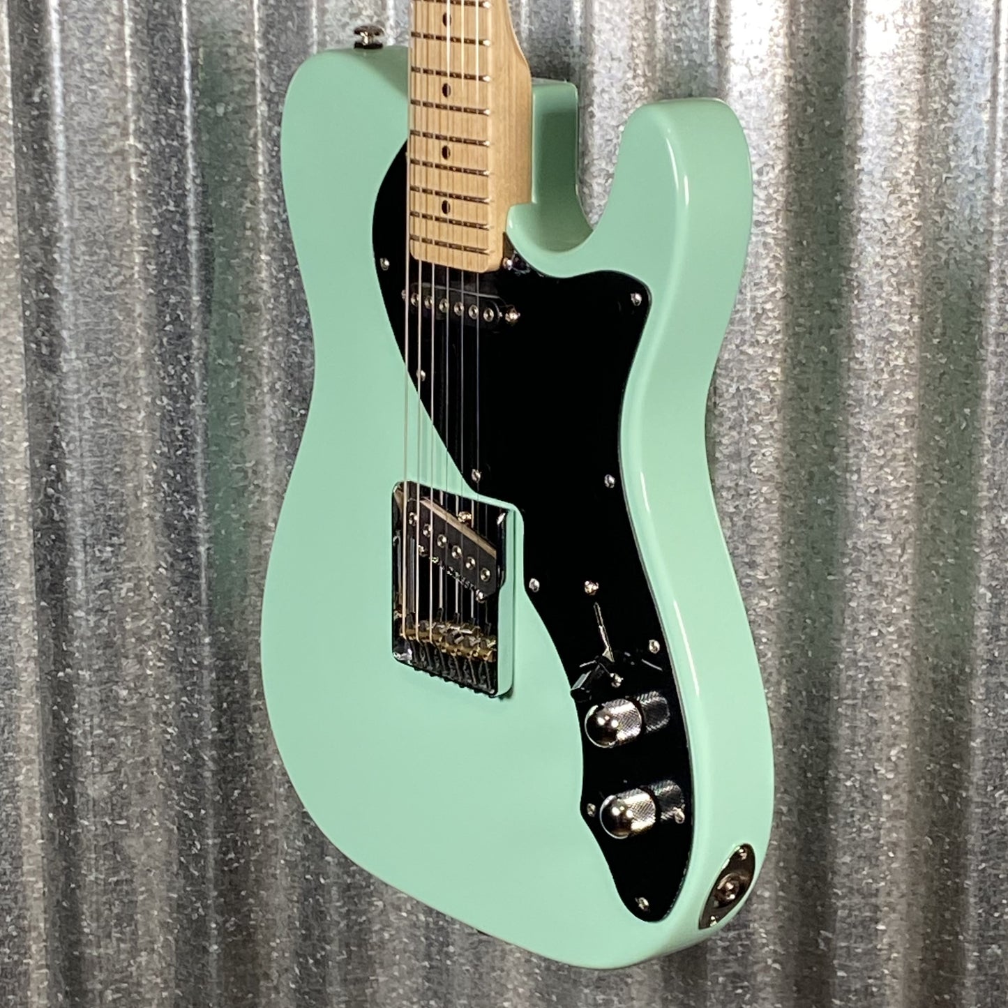 G&L USA Limited Edition ASAT Classic Thinline Semi Hollow Surf Green Guitar & Bag #8041 Used