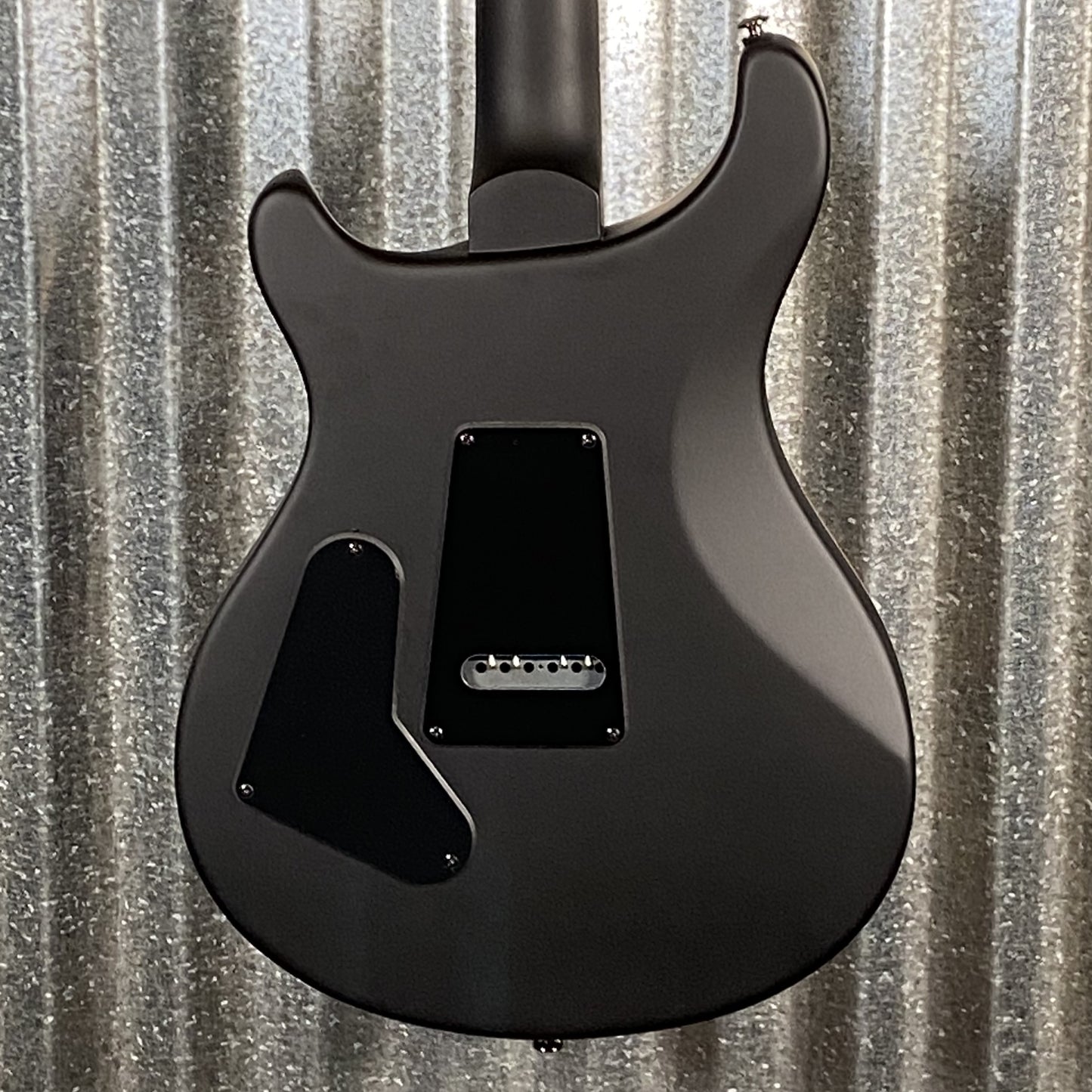 PRS Paul Reed Smith SE Exotic Custom 24-08 Poplar Burl Charcoal Cherry Midnight Burst Guitar & Bag #0334