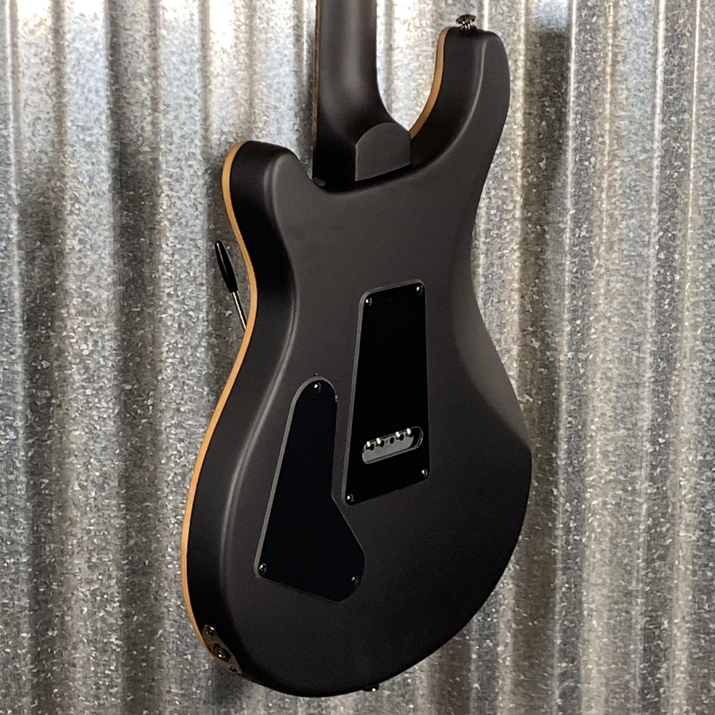 PRS Paul Reed Smith SE Exotic Custom 24-08 Poplar Burl Charcoal Cherry Midnight Burst Guitar & Bag #0334