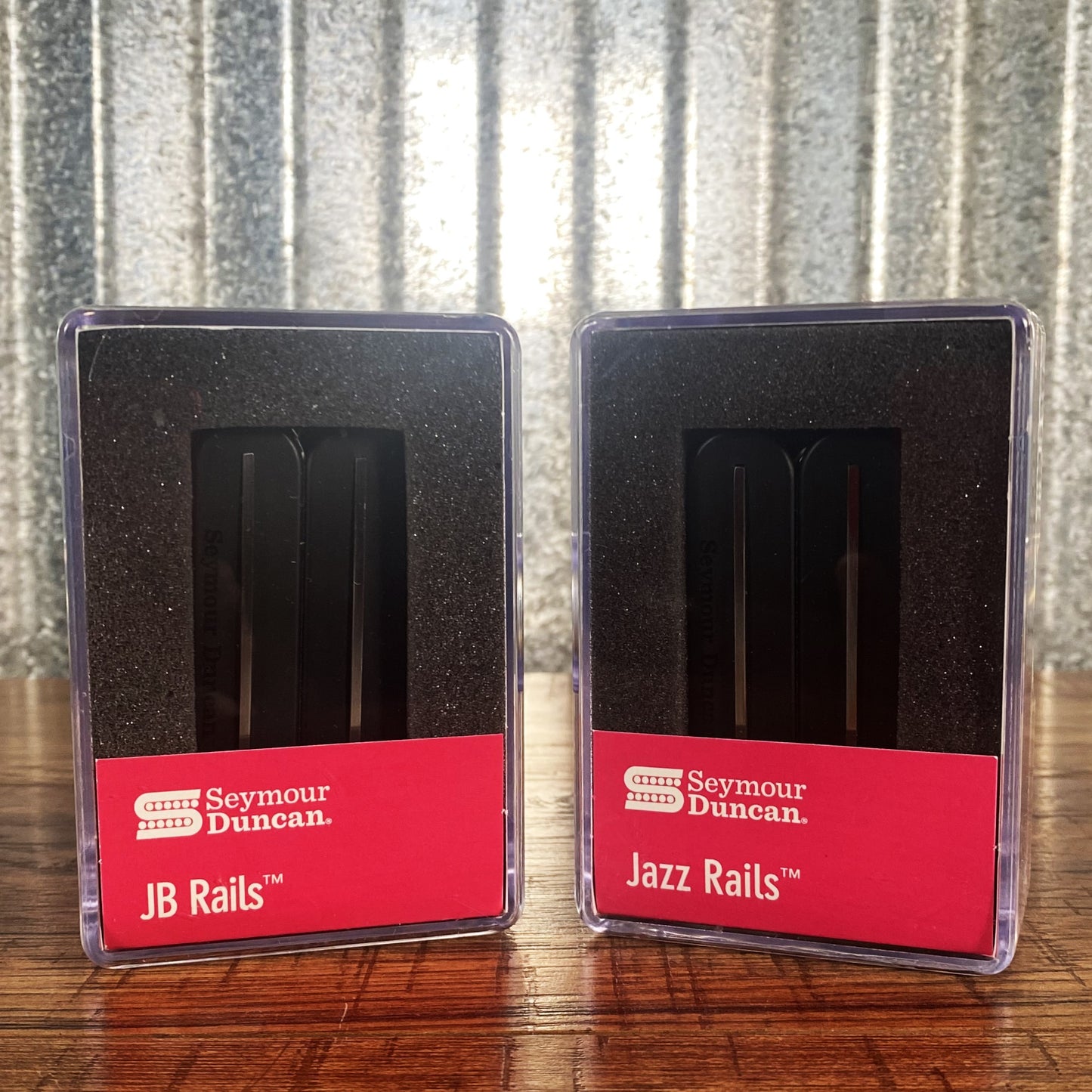 Seymour Duncan Hot Rodded Rails SH-4 SH-2n Humbucker 4 Conductor Guitar Pickup Black SET