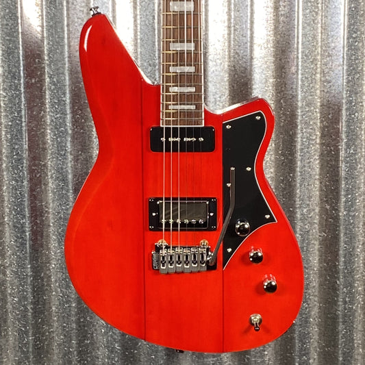 Reverend Warhawk Double Agent W Trans Cherry Guitar DAW #63329