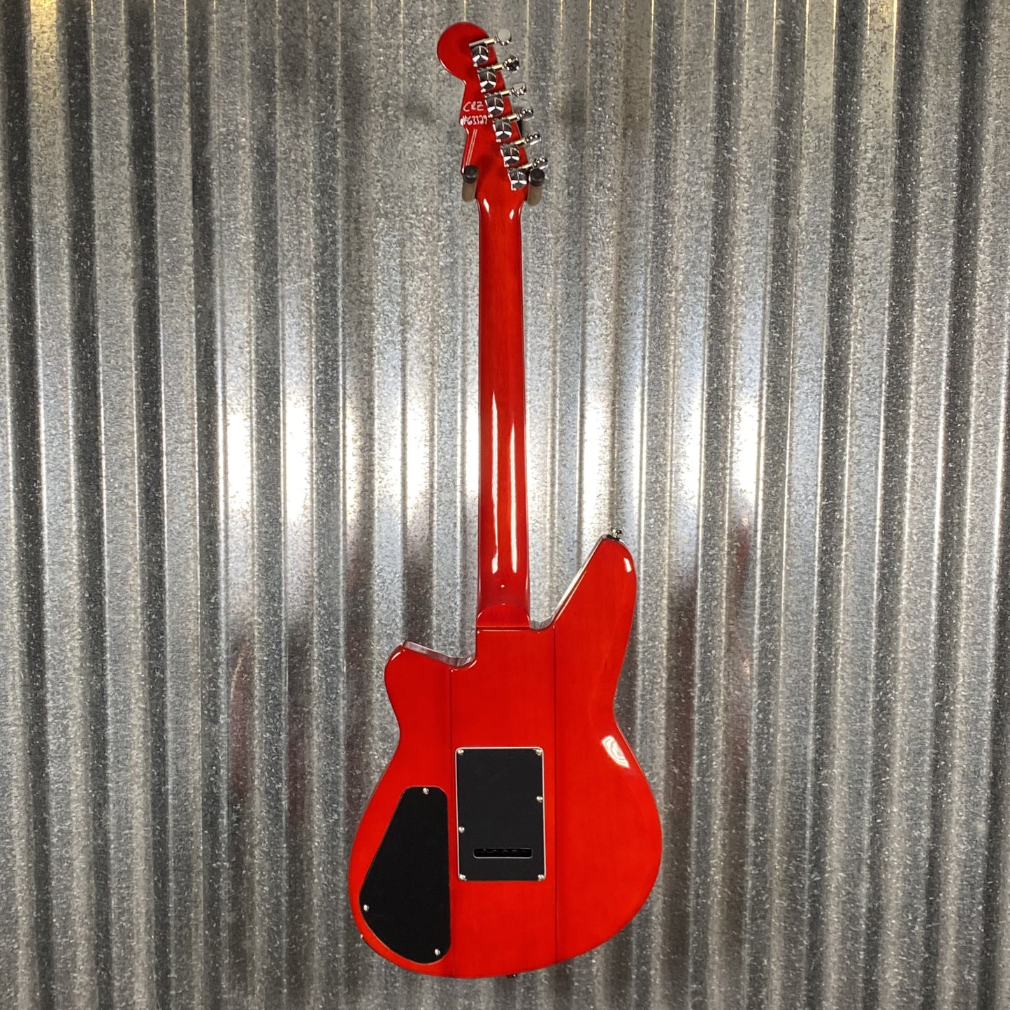 Reverend Warhawk Double Agent W Trans Cherry Guitar DAW #63329