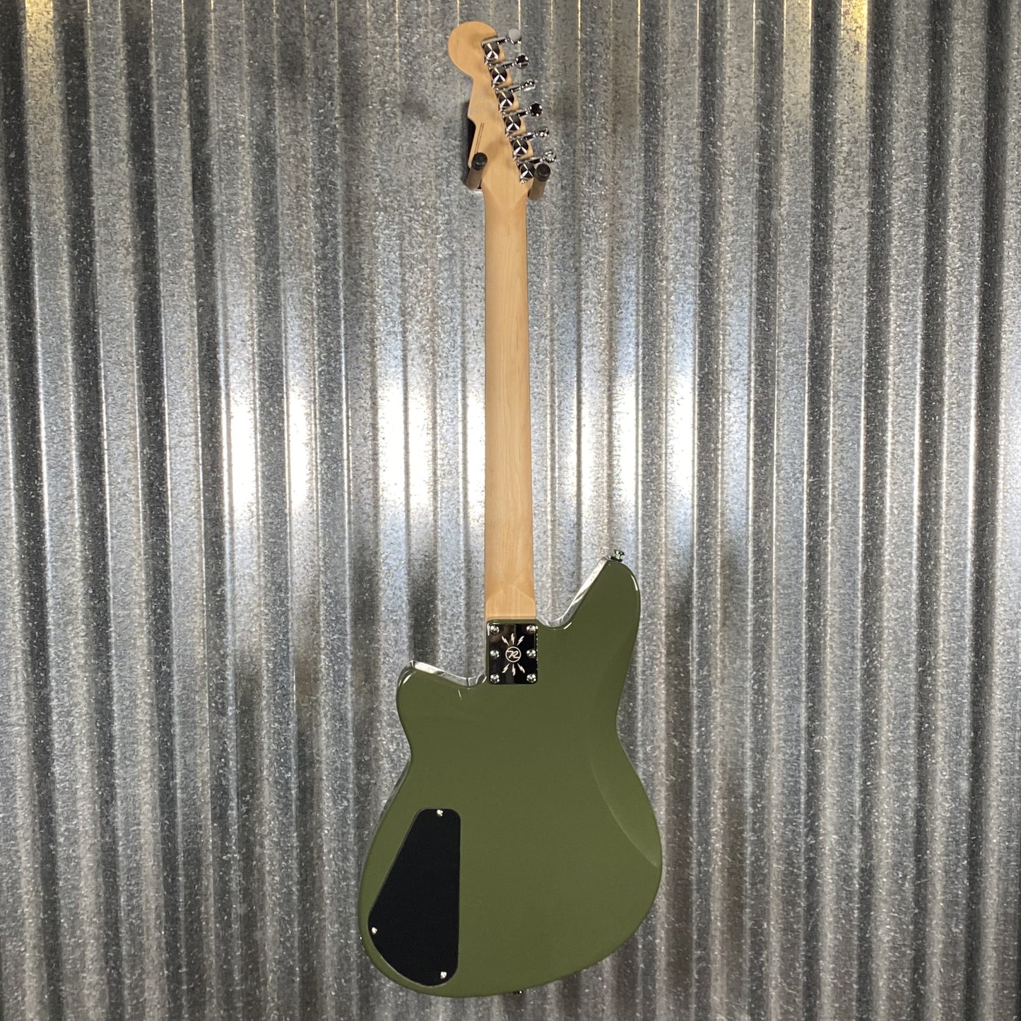 Reverend Descent RA Army Green Baritone Guitar #66468