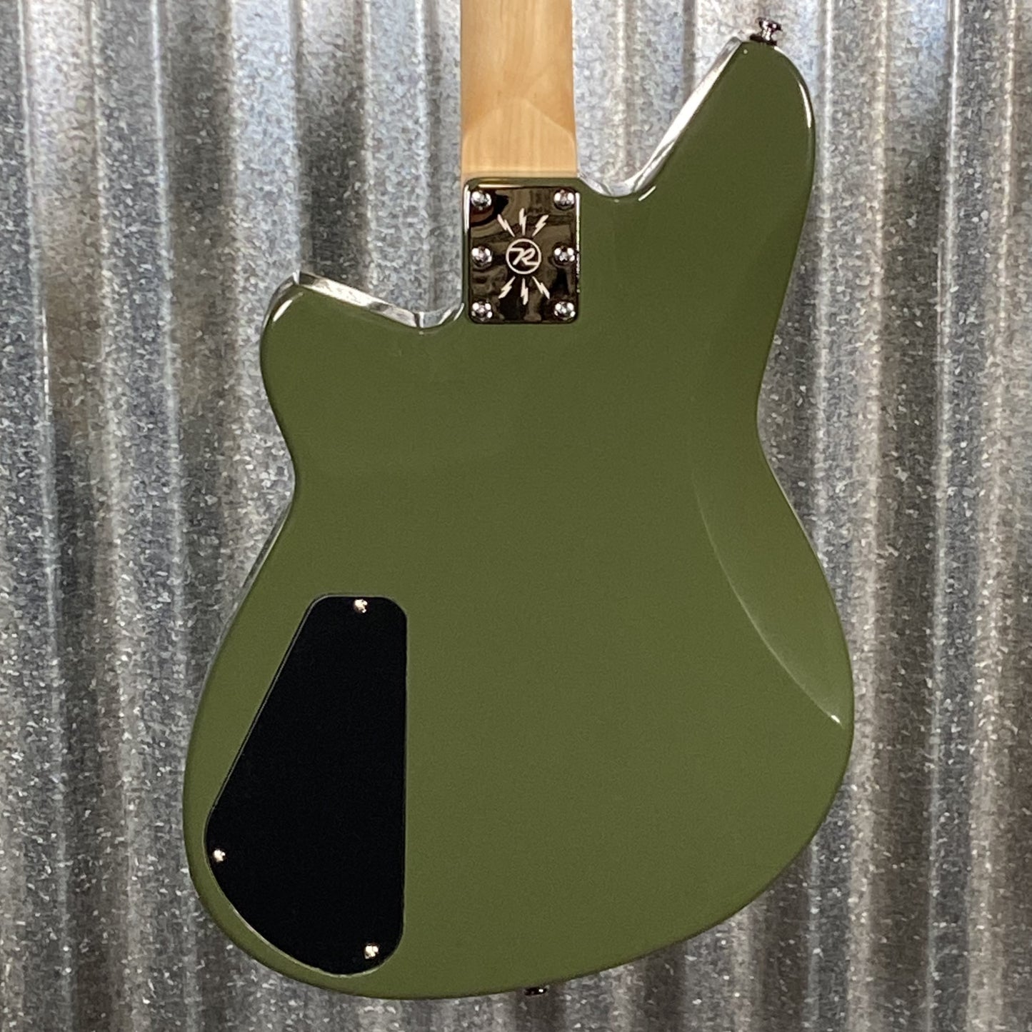 Reverend Descent RA Army Green Baritone Guitar #66468