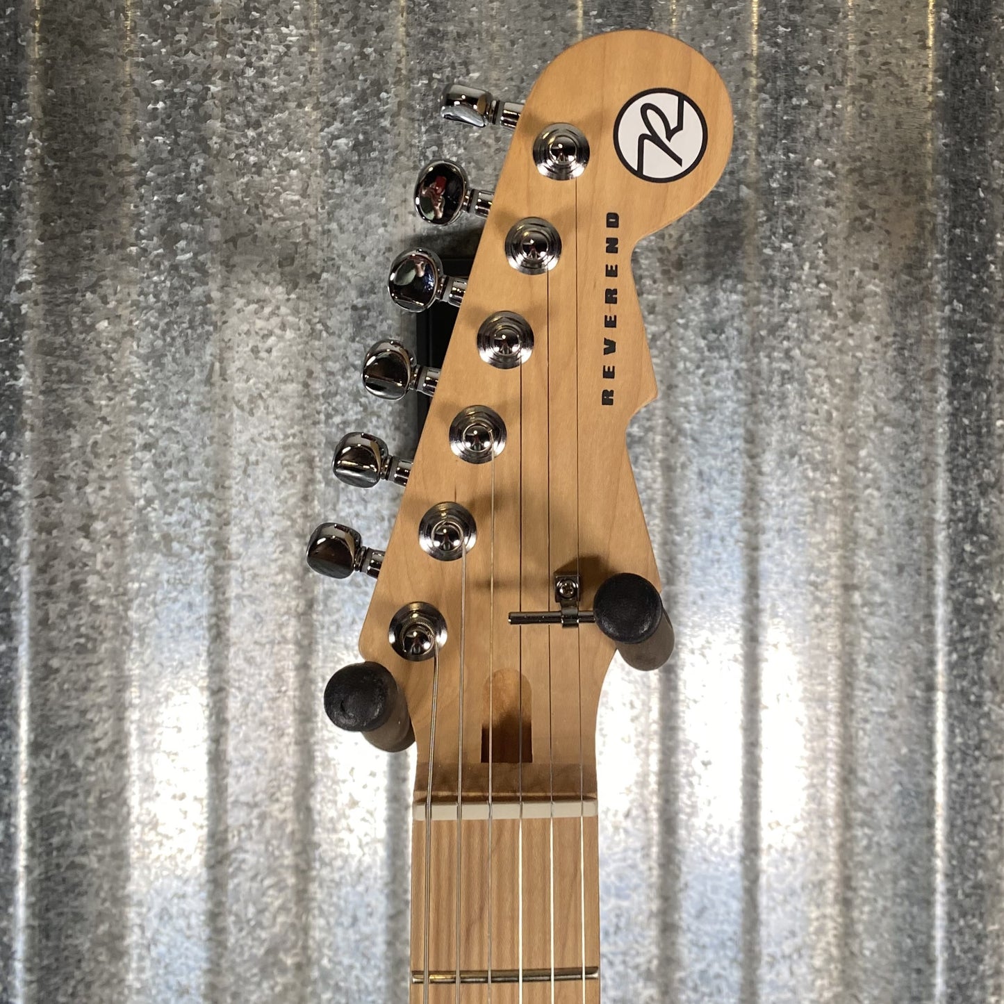 Reverend Charger HB Midnight Black Guitar #64256