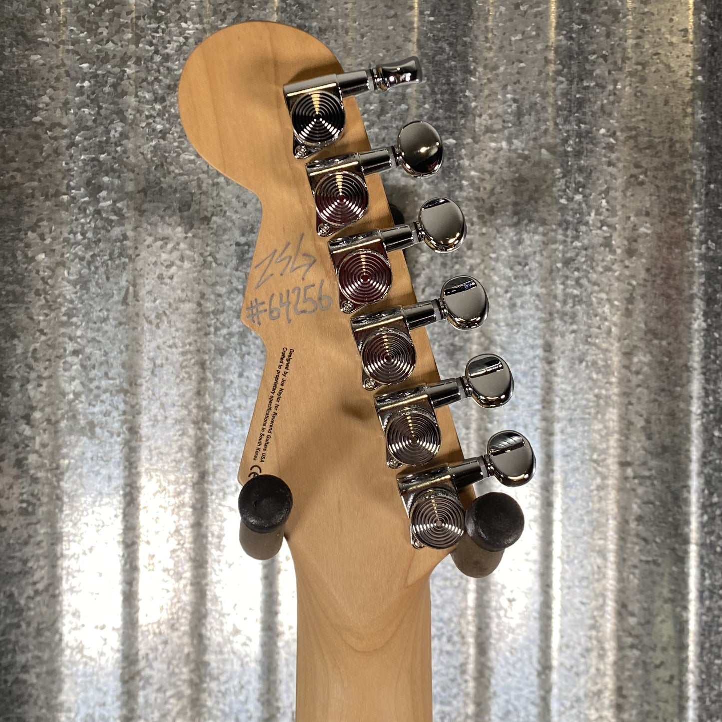 Reverend Charger HB Midnight Black Guitar #64256