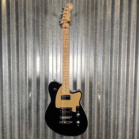 Reverend Charger HB Midnight Black Guitar #64256