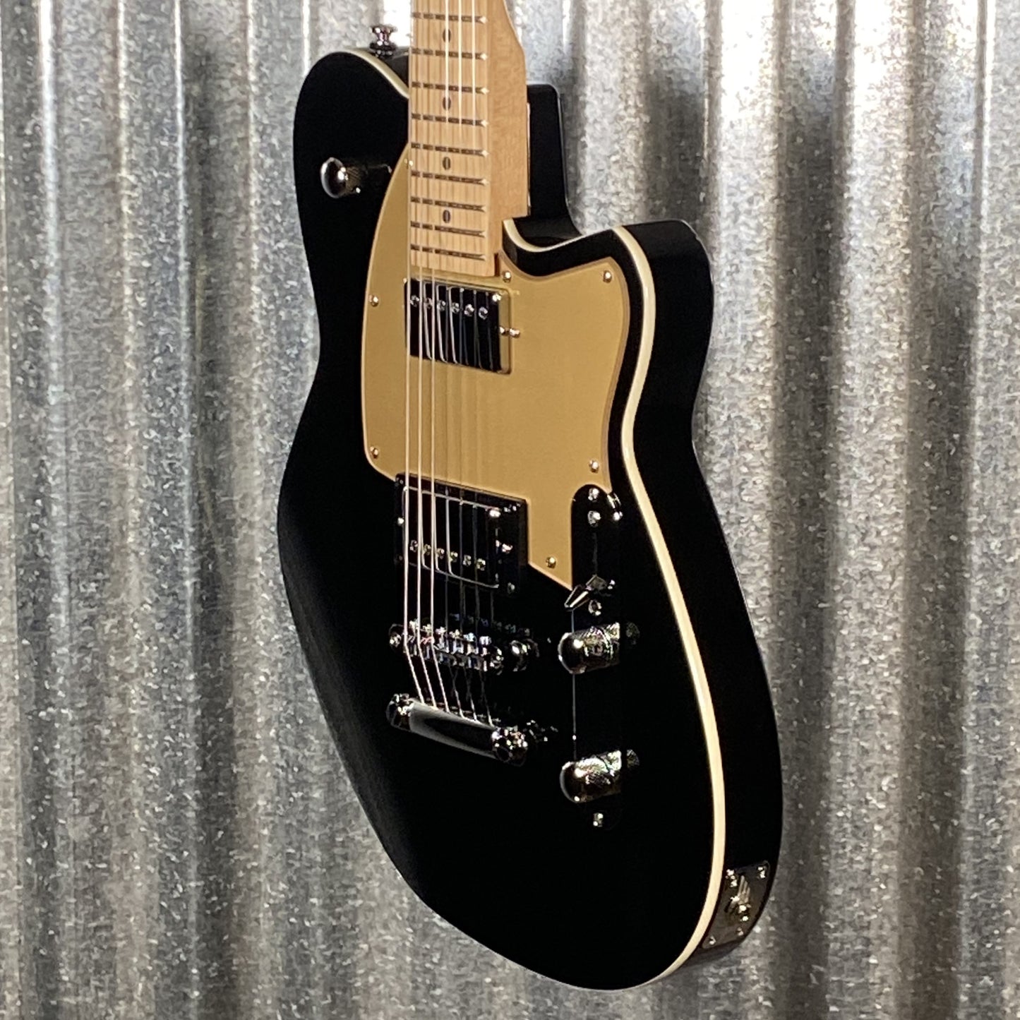 Reverend Charger HB Midnight Black Guitar #64256