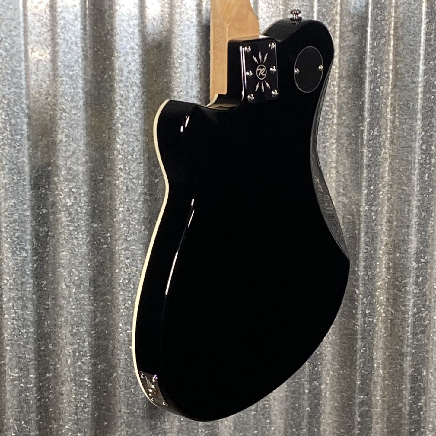 Reverend Charger HB Midnight Black Guitar #64256