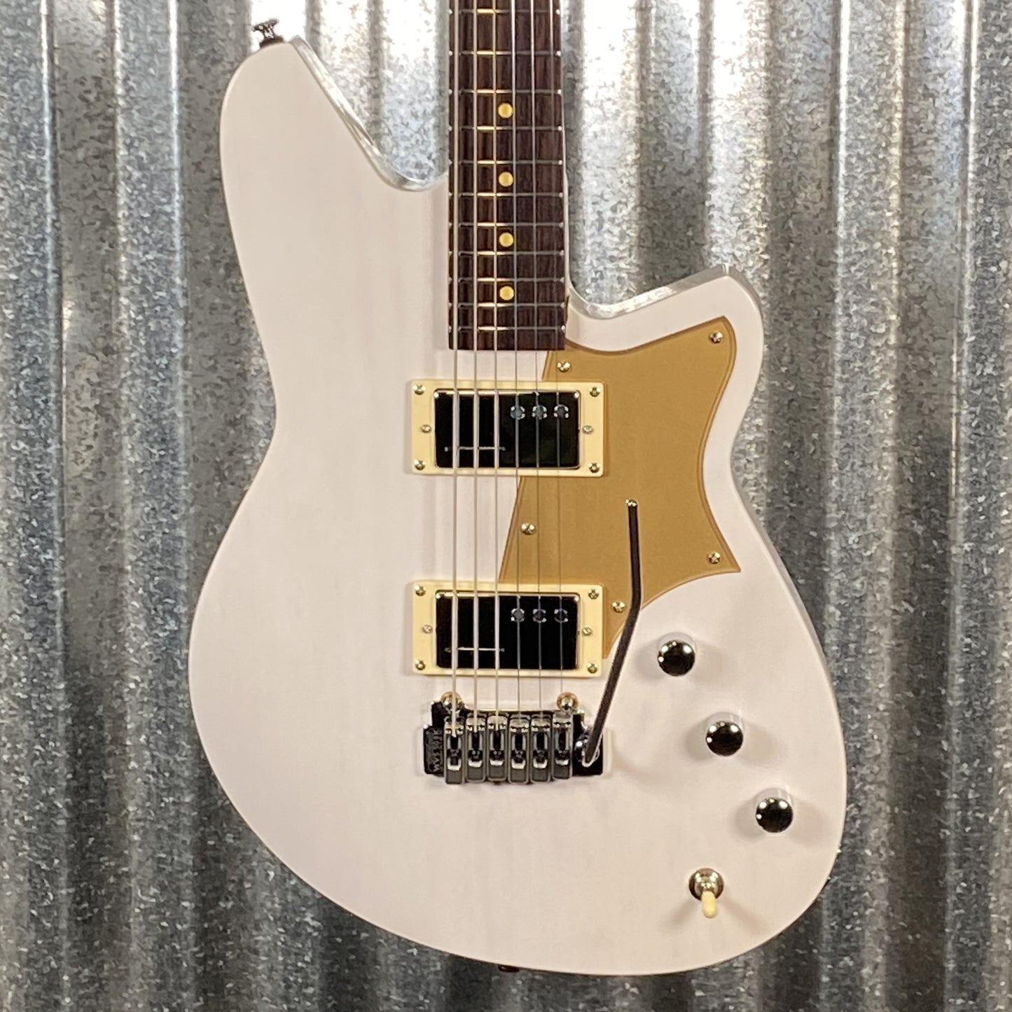 Reverend Descent W Trans White Baritone Guitar #66513