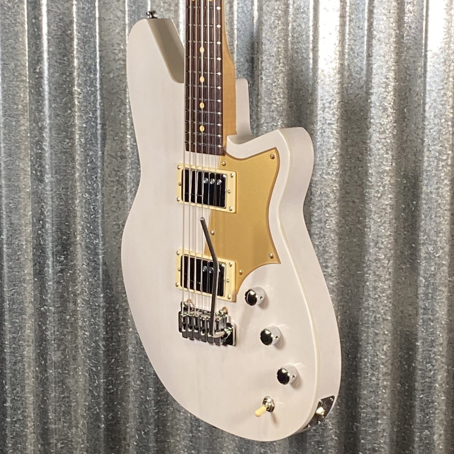 Reverend Descent W Trans White Baritone Guitar #66513