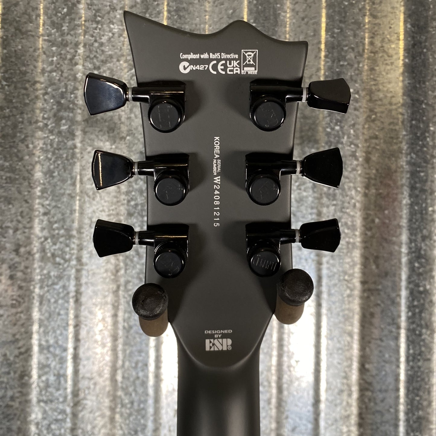 ESP LTD EC-1000 Woodland Camo Satin Fishman Fluence Guitar EC1000WCS #1215 Used
