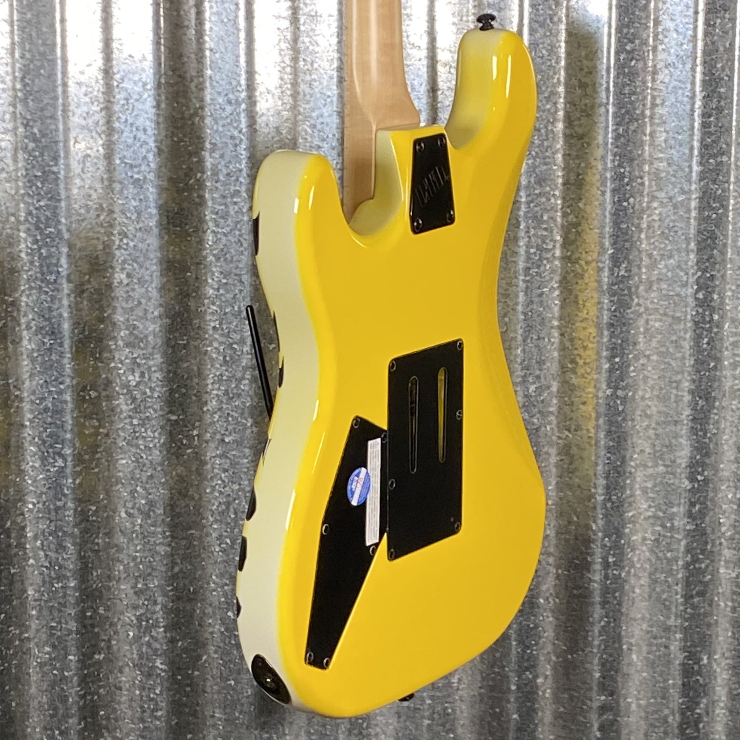 ESP LTD GL-200MT George Lynch Yellow Tiger Stripe Graphic Guitar LGL200MT # 0078 Used