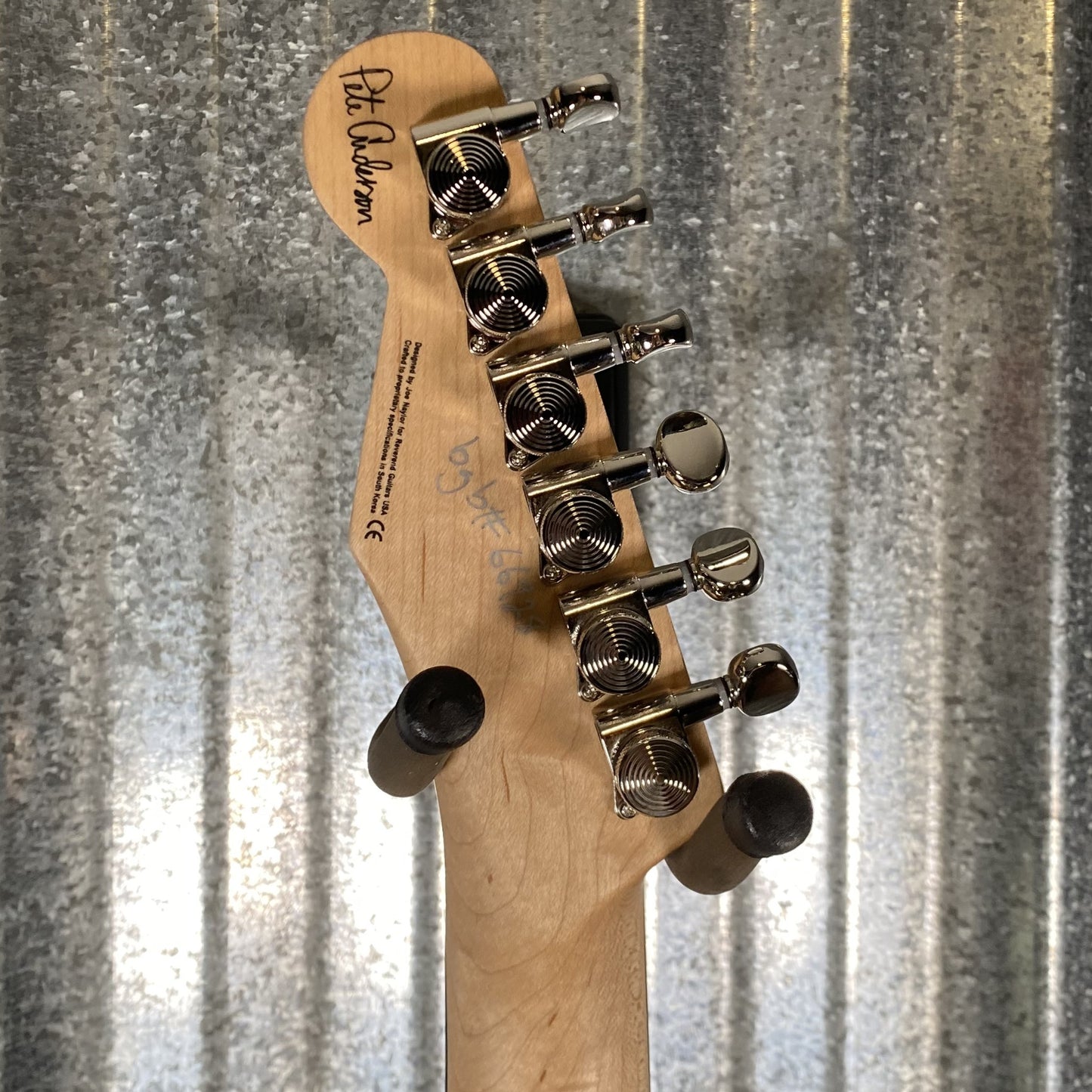 Reverend Pete Anderson Eastsider E Satin Midnight Black Guitar #66928