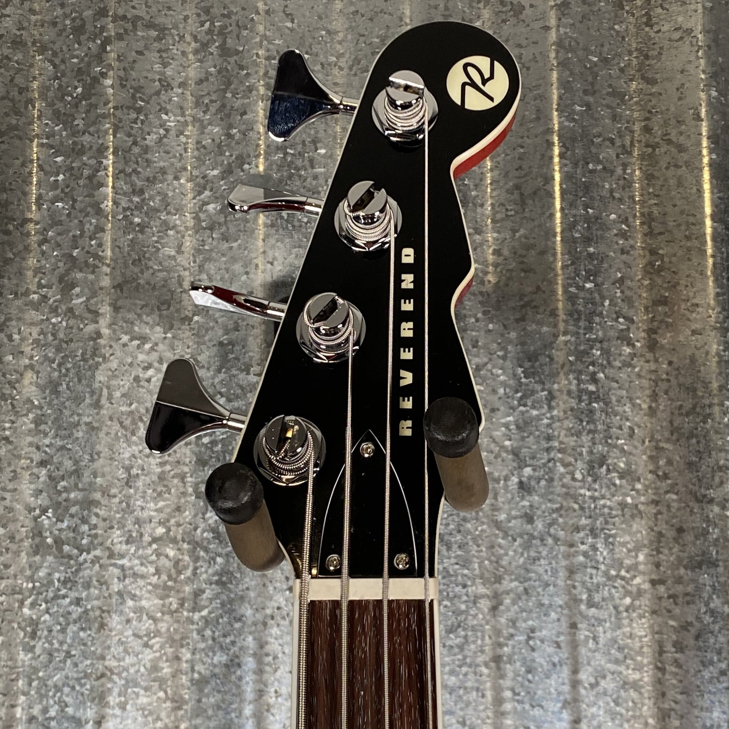 Reverend Sentinel Short Scale 4 String Bass Single Pickup Trans Cherry #64158