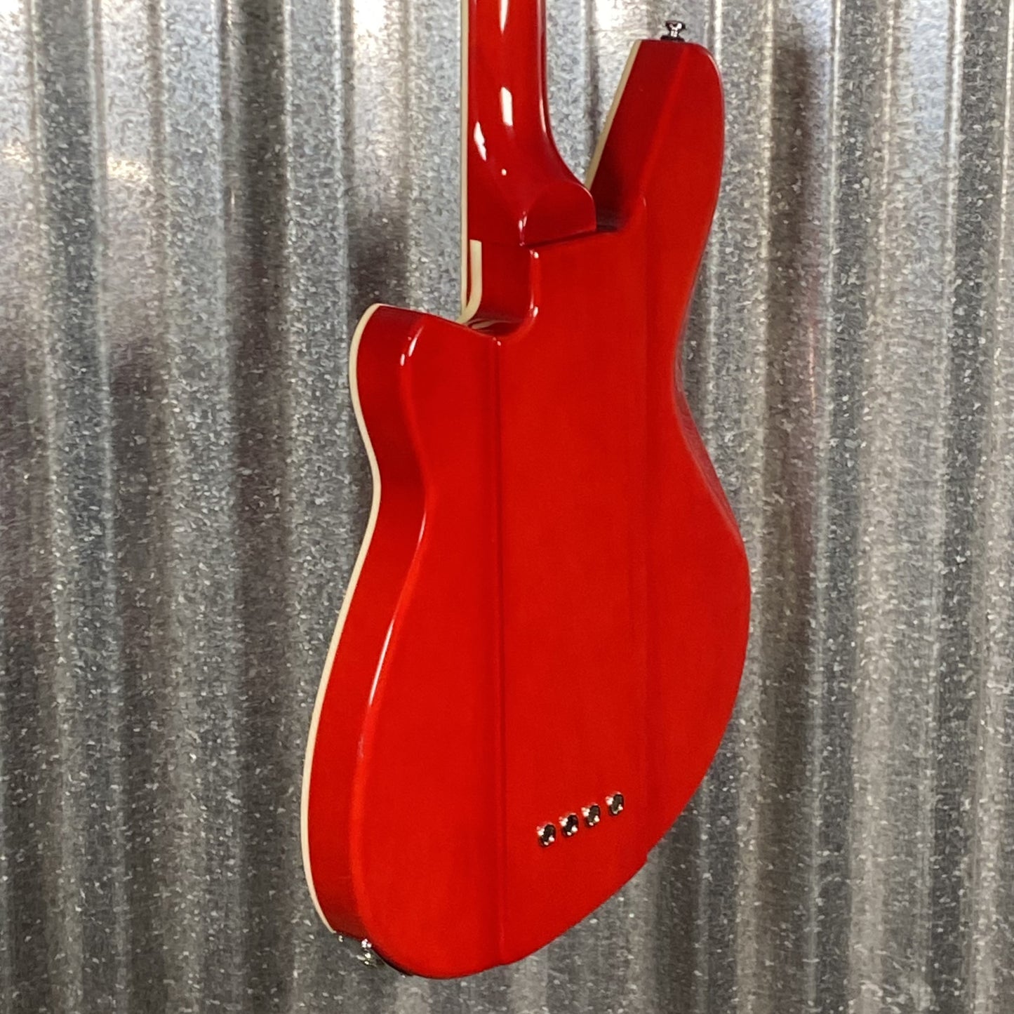 Reverend Sentinel Short Scale 4 String Bass Single Pickup Trans Cherry #64158