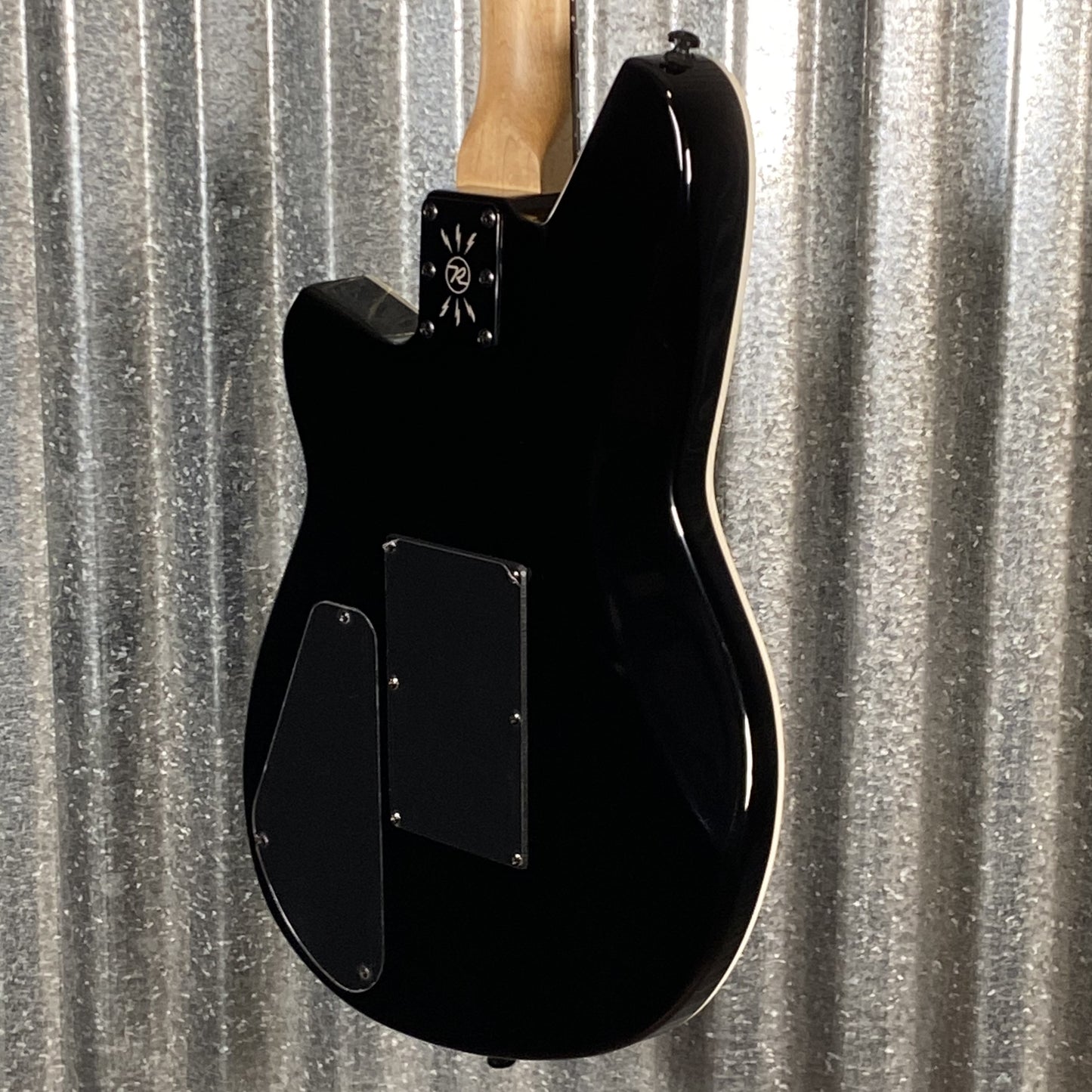 Reverend Kingbolt RA Blackout Edition Midnight Black Railhammer Guitar #66800