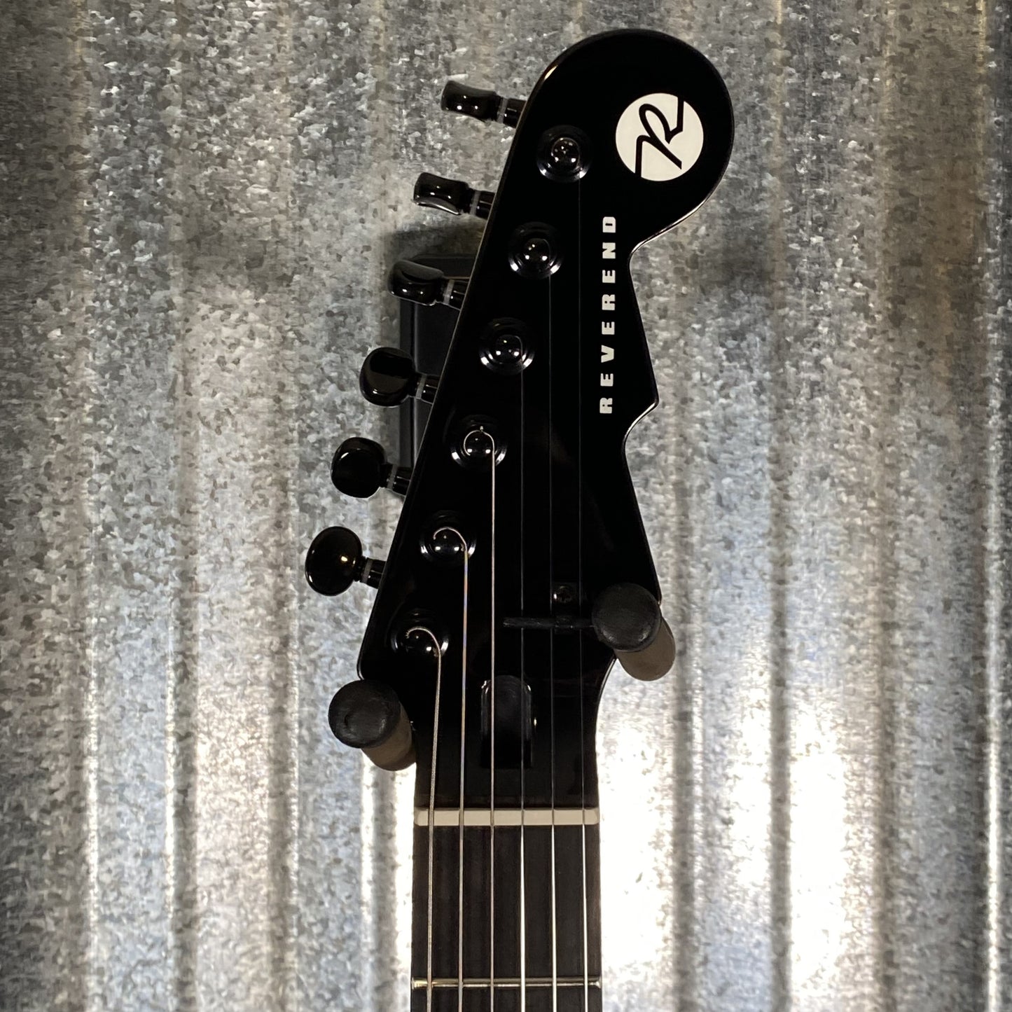Reverend Charger RA Blackout Edition Midnight Black Railhammer Guitar #66764
