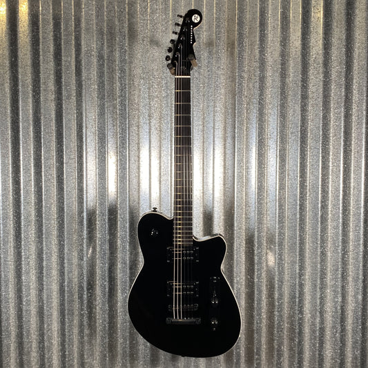 Reverend Charger RA Blackout Edition Midnight Black Railhammer Guitar #66764