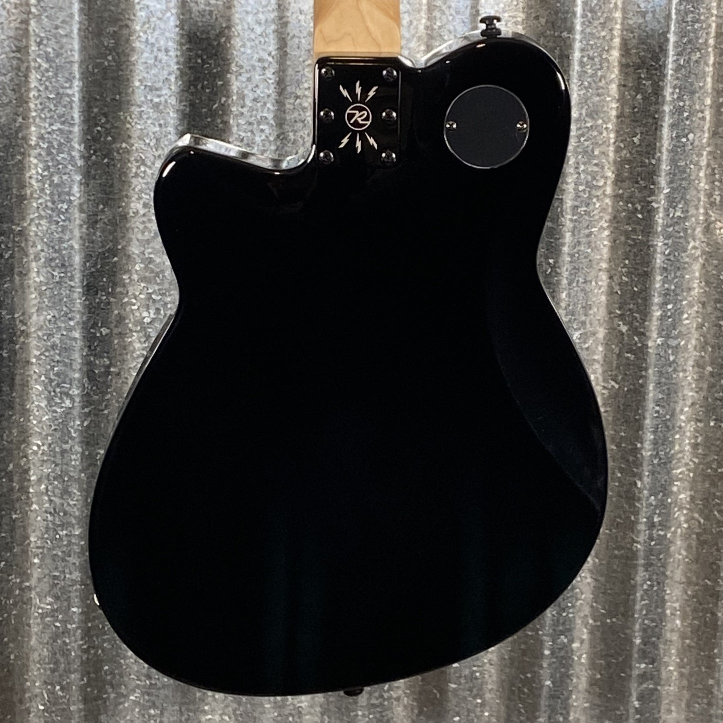 Reverend Charger RA Blackout Edition Midnight Black Railhammer Guitar #66764