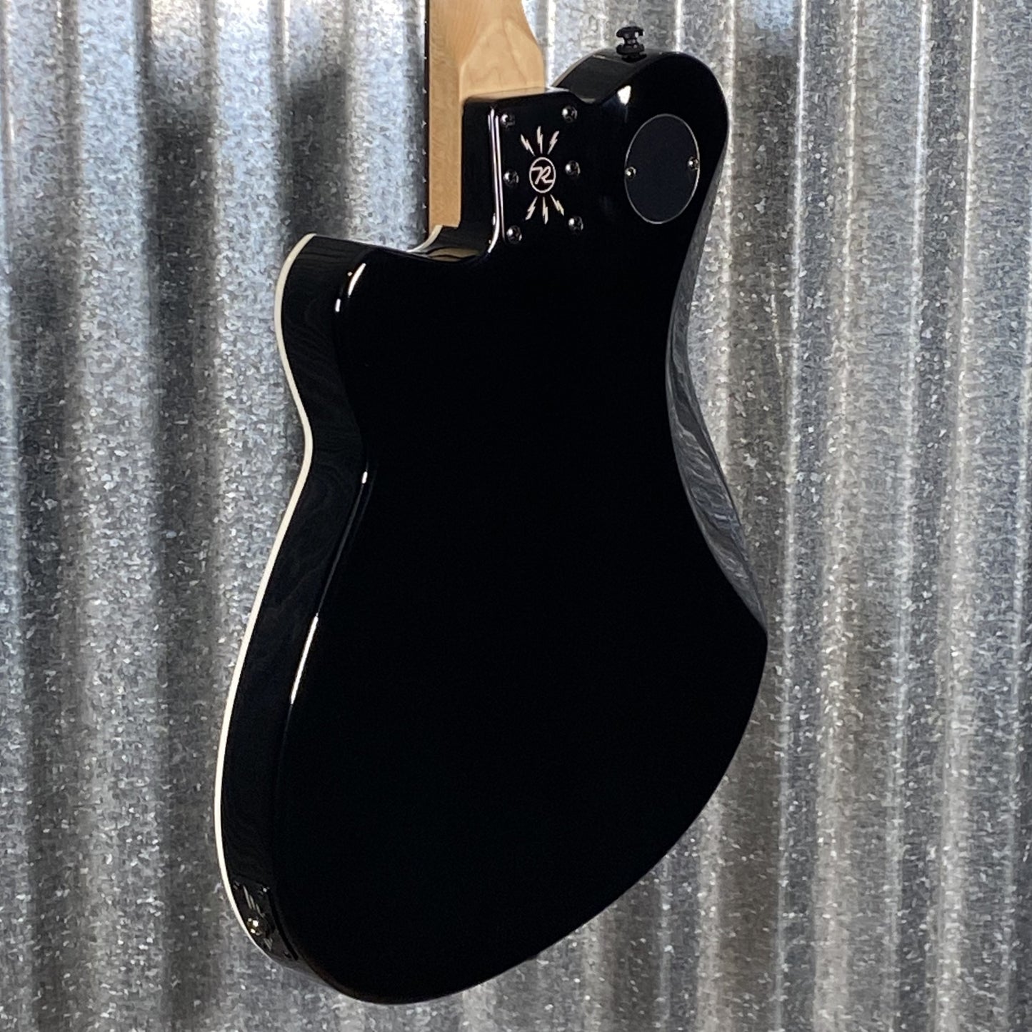 Reverend Charger RA Blackout Edition Midnight Black Railhammer Guitar #66764