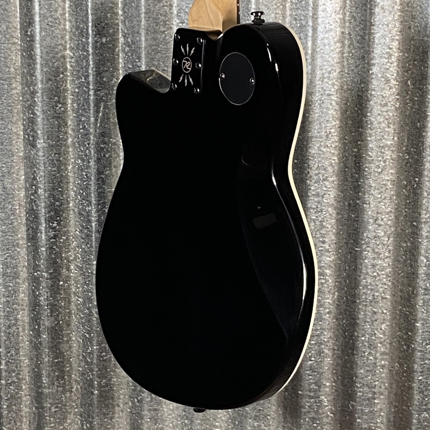 Reverend Charger RA Blackout Edition Midnight Black Railhammer Guitar #66764