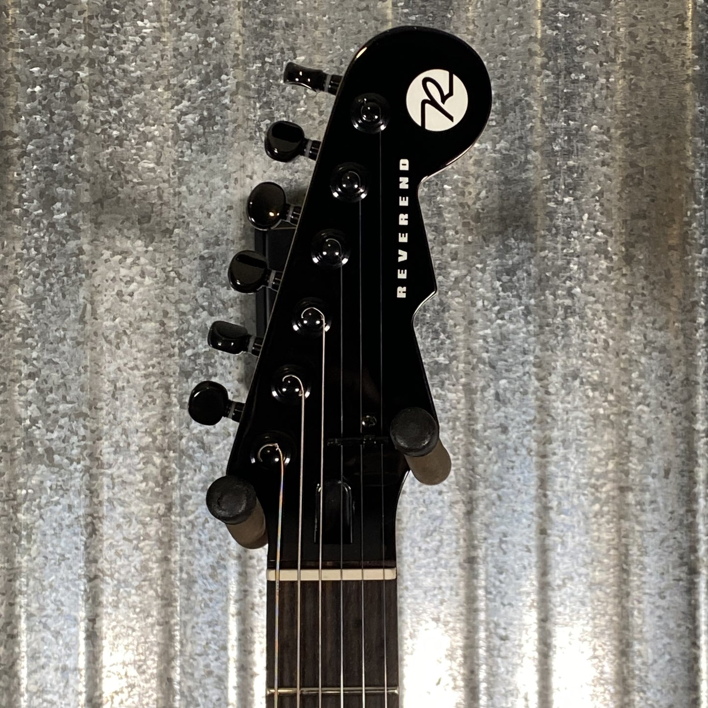 Reverend Charger RA Blackout Edition Midnight Black Railhammer Guitar #66771