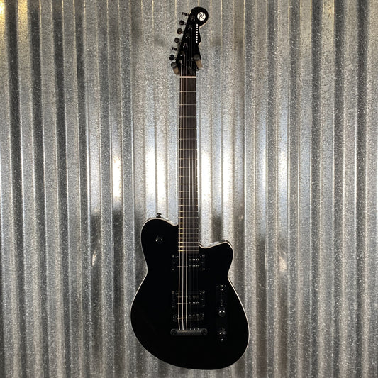 Reverend Charger RA Blackout Edition Midnight Black Railhammer Guitar #66771