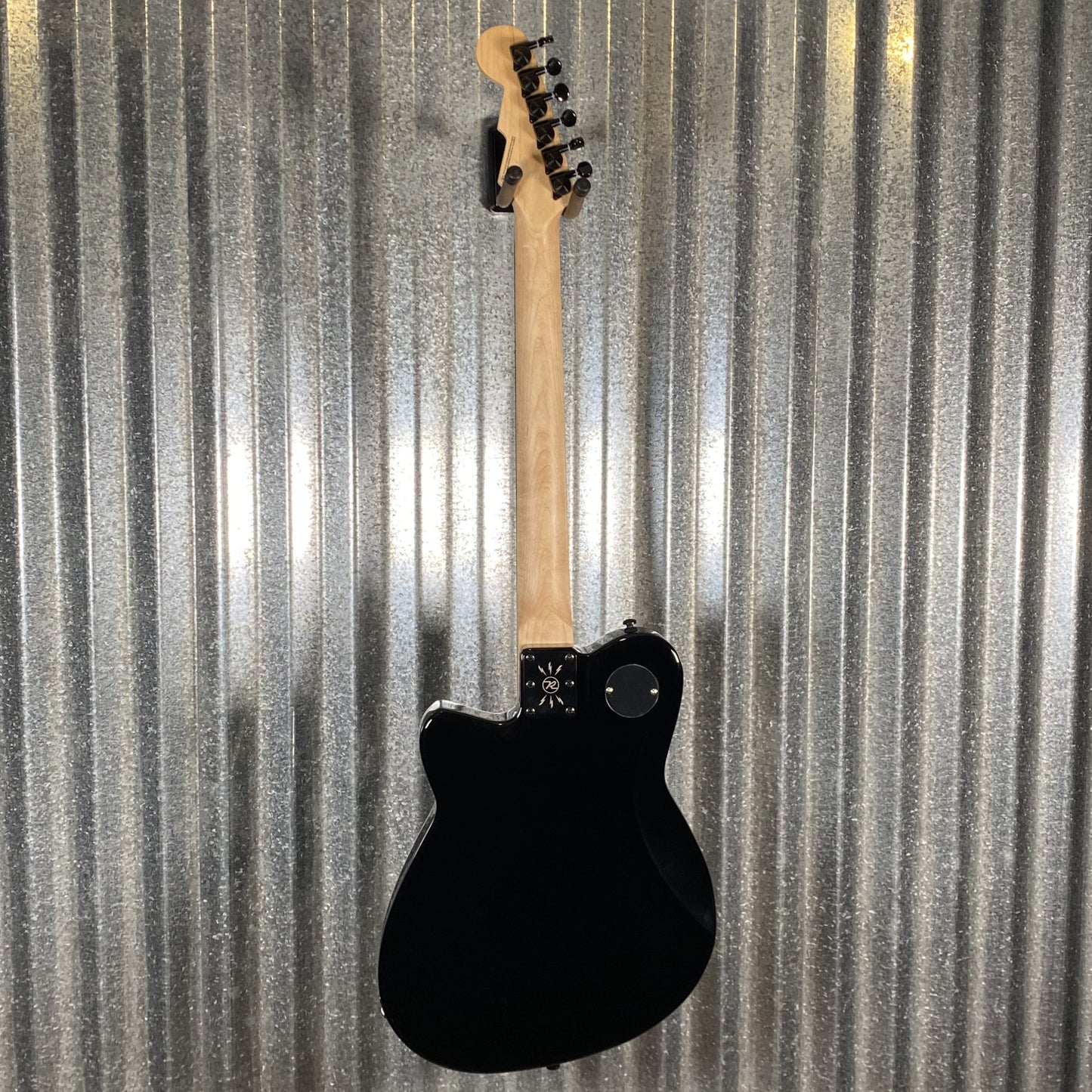 Reverend Charger RA Blackout Edition Midnight Black Railhammer Guitar #66771