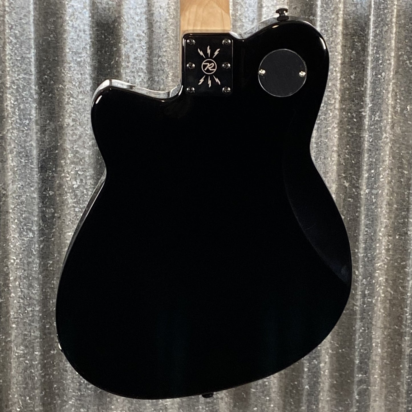 Reverend Charger RA Blackout Edition Midnight Black Railhammer Guitar #66771