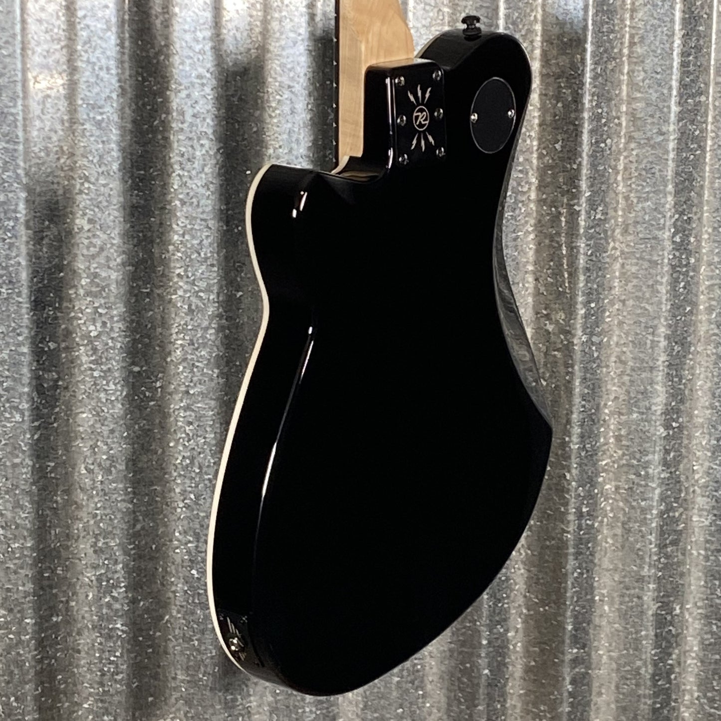 Reverend Charger RA Blackout Edition Midnight Black Railhammer Guitar #66771