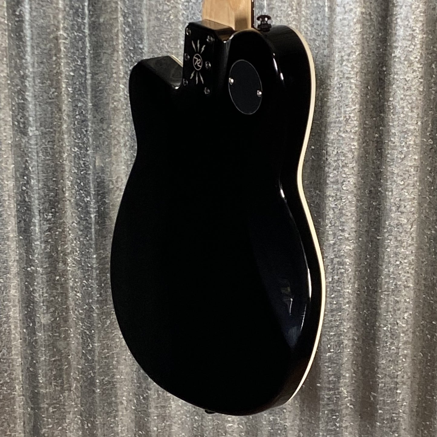 Reverend Charger RA Blackout Edition Midnight Black Railhammer Guitar #66771