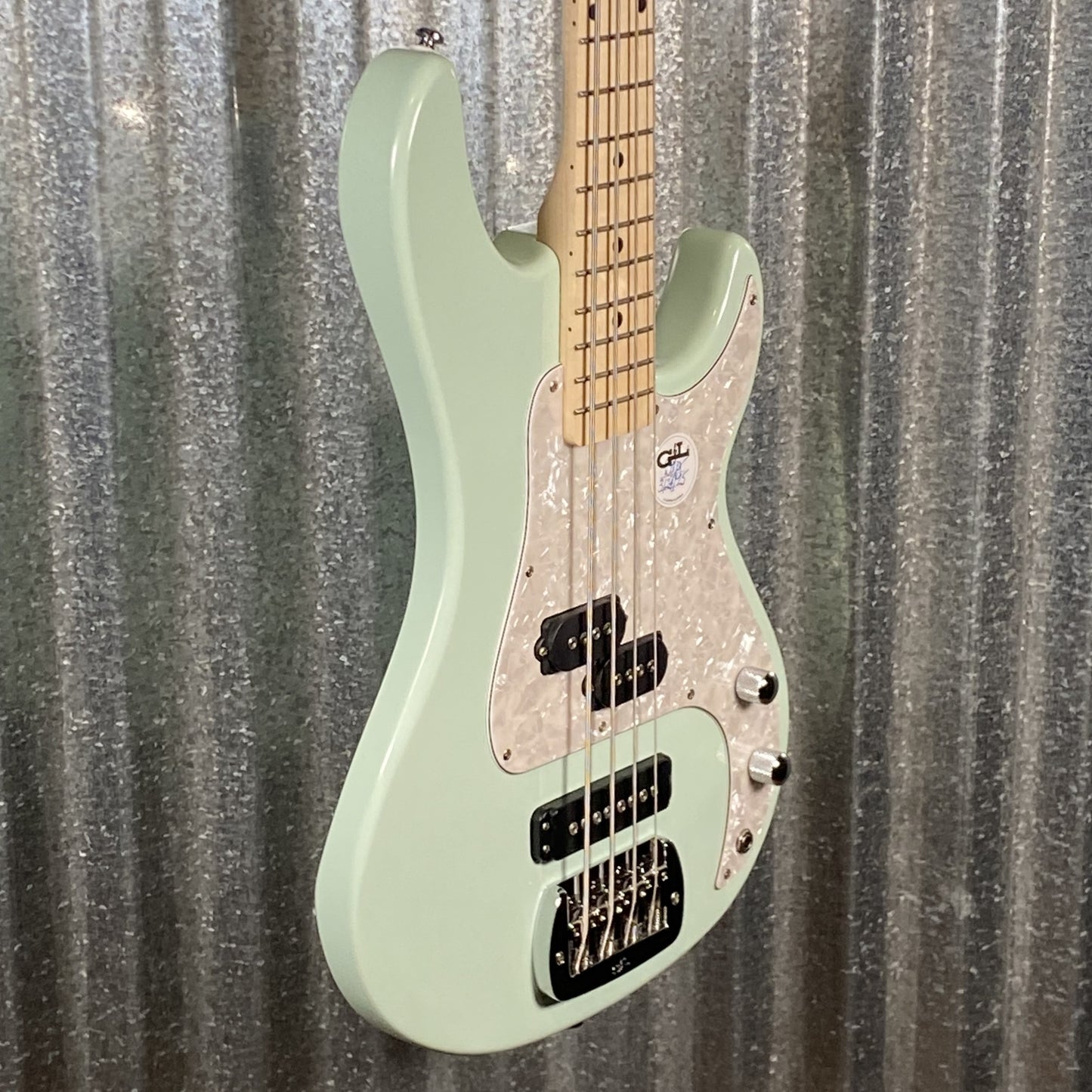 G&L Tribute SB-2 4 String Bass Surf Green SB2 #9404 Used