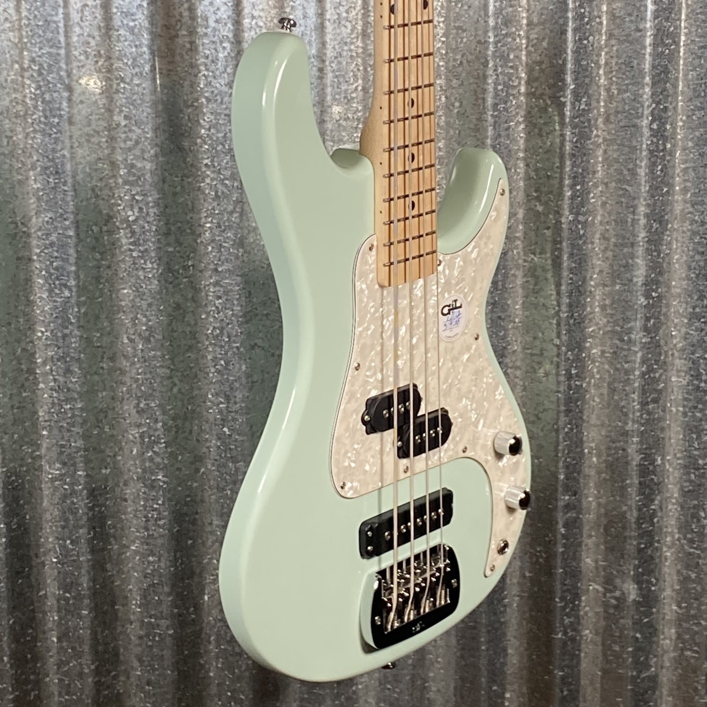 G&L Tribute SB-2 4 String Bass Surf Green SB2 #9429 Used