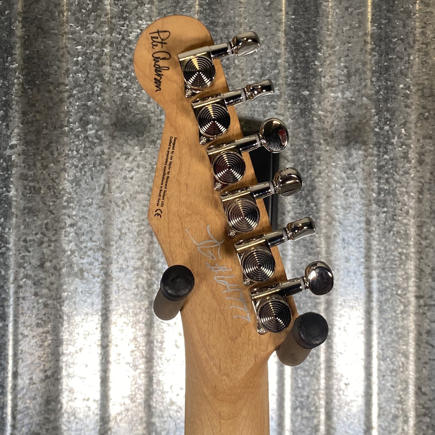 Reverend Pete Anderson Eastsider T Midnight Black Guitar #64777