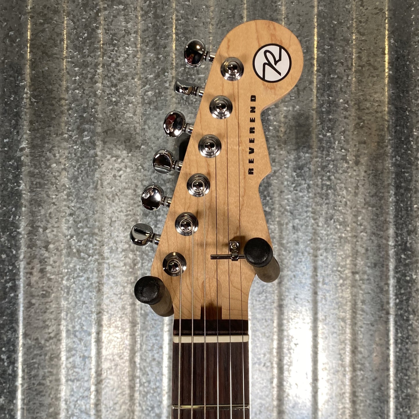 Reverend Crosscut Midnight Black Guitar #61650