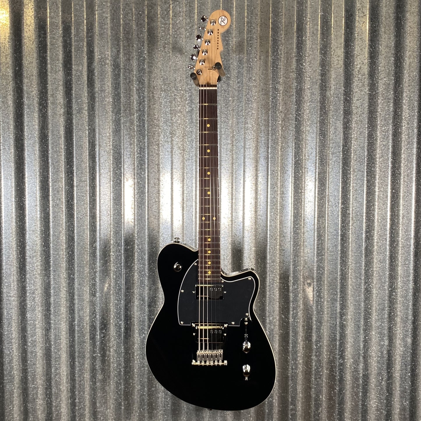 Reverend Crosscut Midnight Black Guitar #61650
